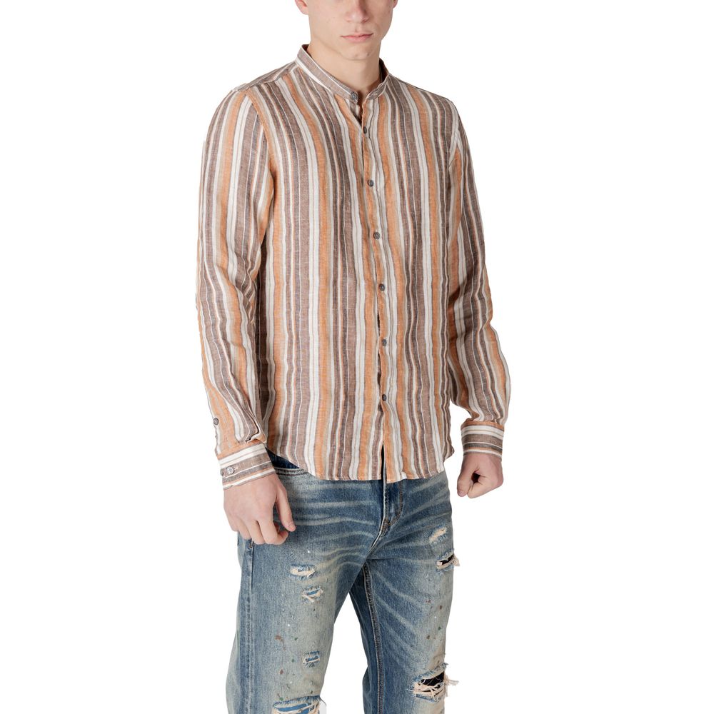 Brown Linen Shirt