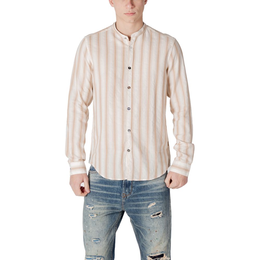 Beige Cotton Shirt