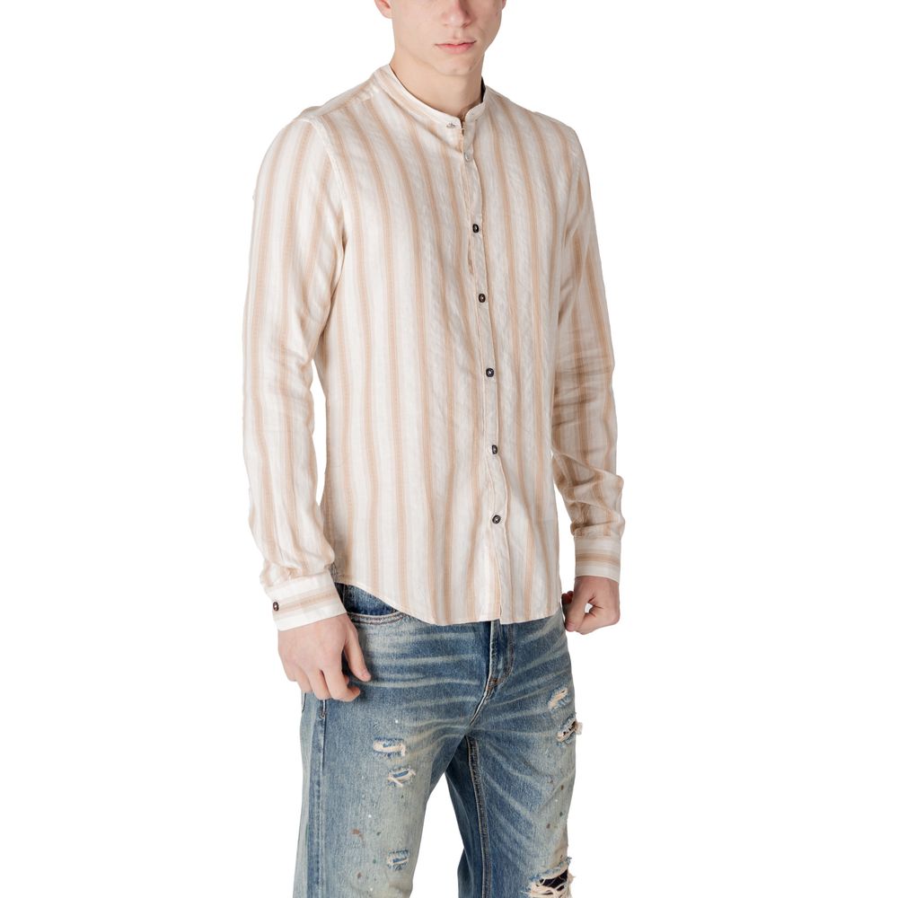 Beige Cotton Shirt