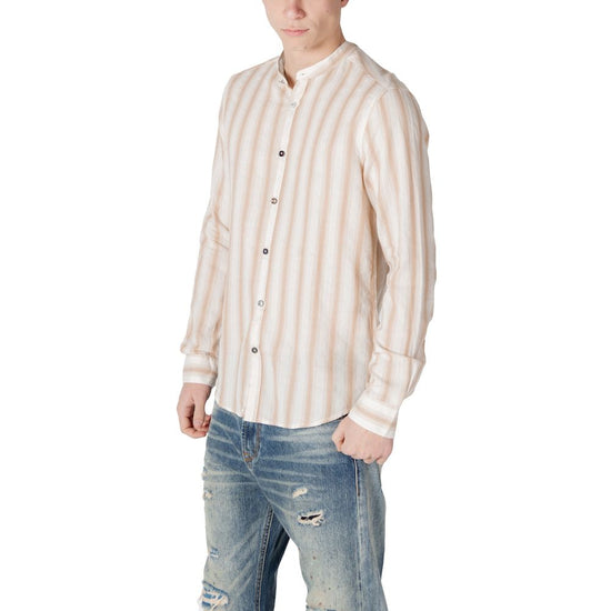 Beige Cotton Shirt