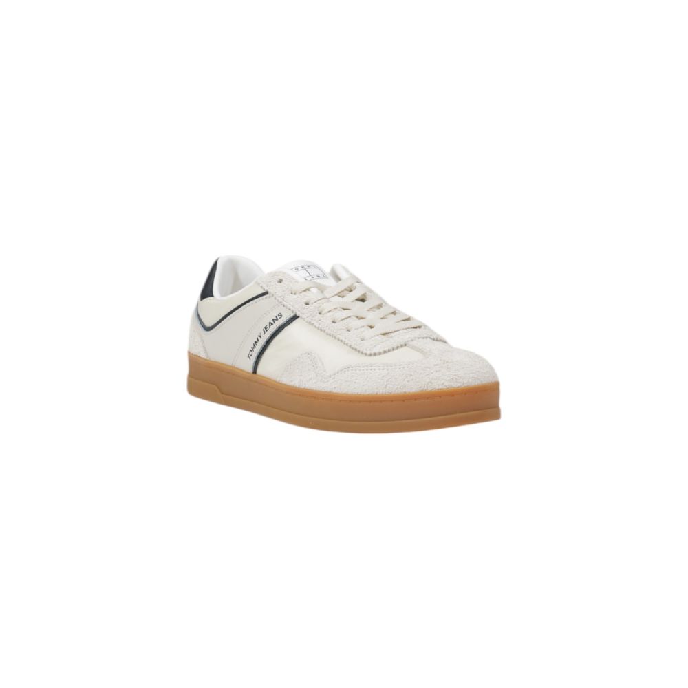 Cream Leather Sneaker