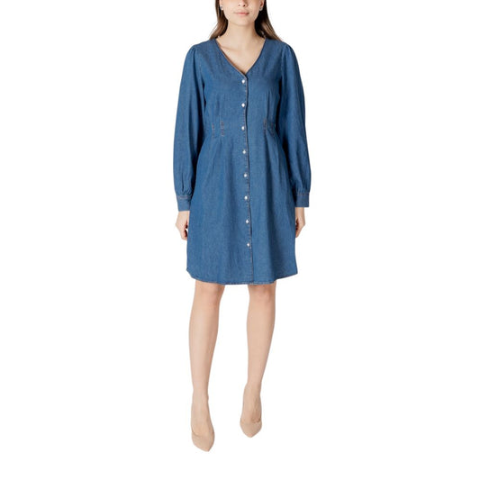 Blue Cotton Dress