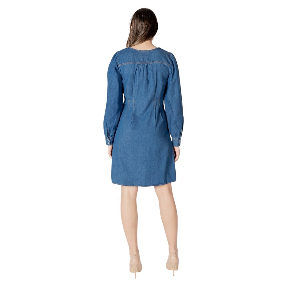 Blue Cotton Dress