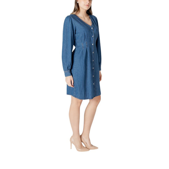 Blue Cotton Dress