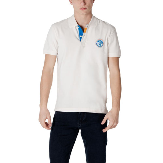 Cream Cotton Polo Shirt