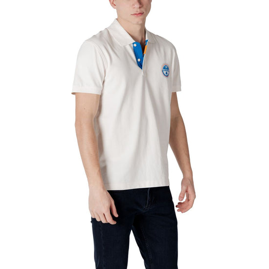 Cream Cotton Polo Shirt