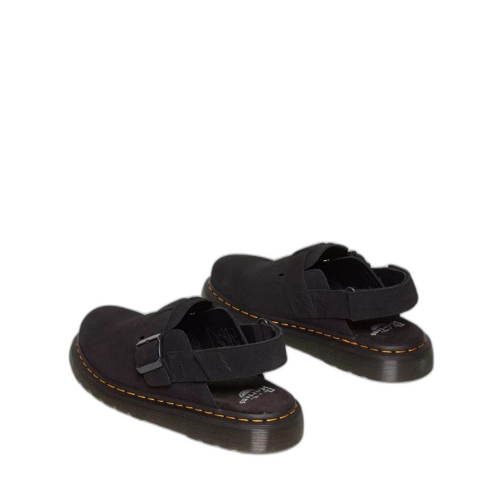 Black Suede Sandal