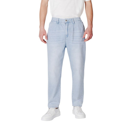 Blue Cotton Jeans & Pant