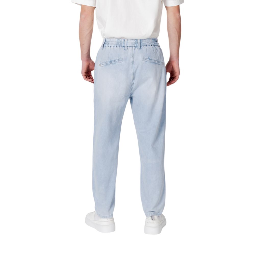 Blue Cotton Jeans & Pant