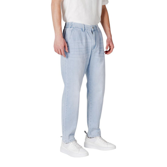 Blue Cotton Jeans & Pant