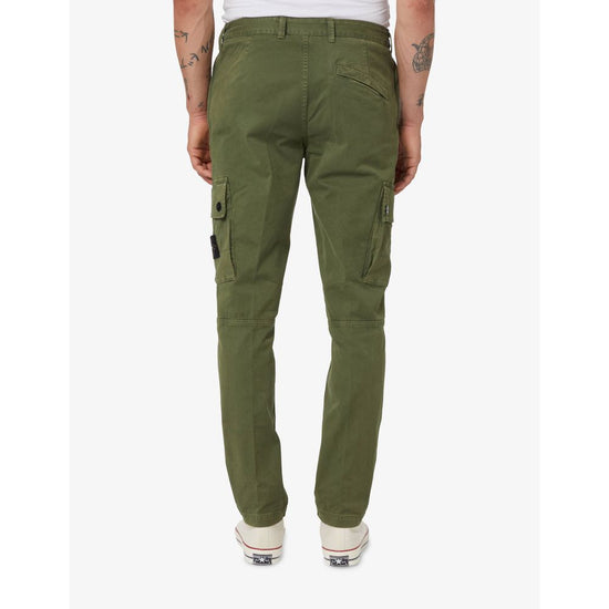 Green Cotton Jeans & Pant