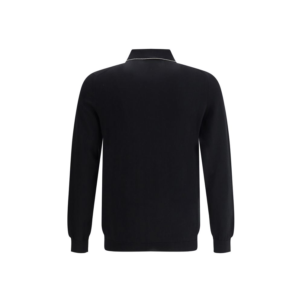 Long-sleeved Polo Shirt