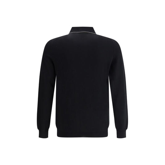 Long-sleeved Polo Shirt