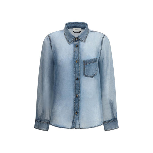 Ronda Shirt denim print