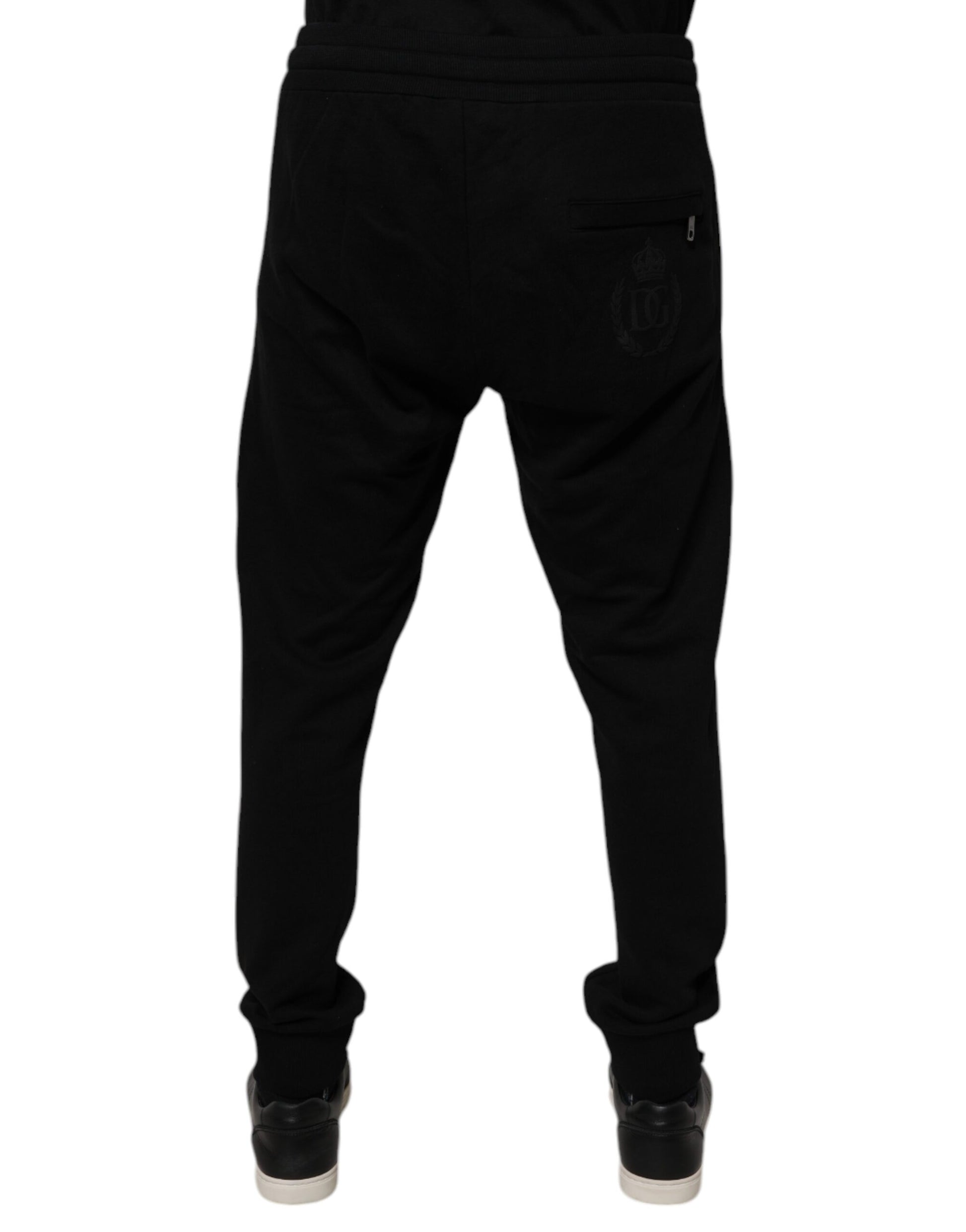 Black Cotton Jogger Jogging Pants