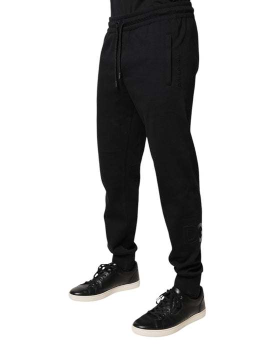 Black Cotton Jogger Jogging Pants