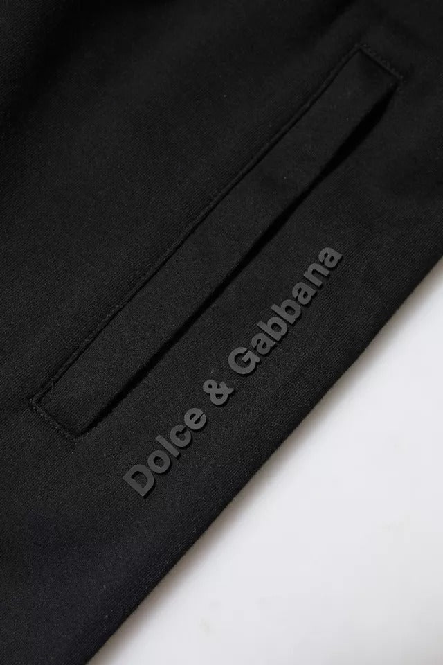 Black Cotton Jogger Jogging Pants