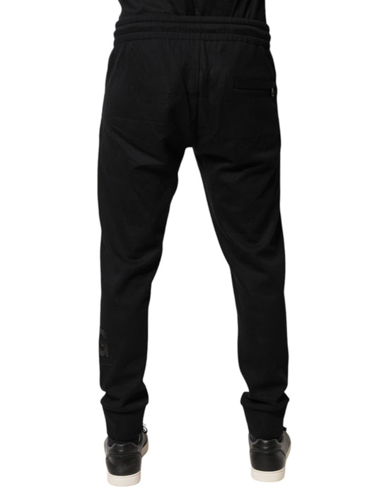 Black Cotton Jogger Jogging Pants