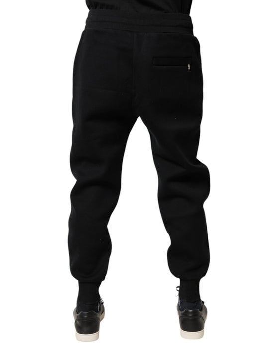 Black Modal Jogger Jogging Pants