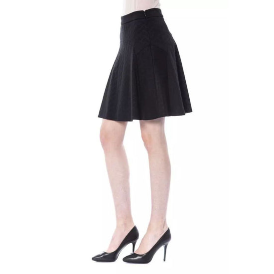 Black Polyester Skirt