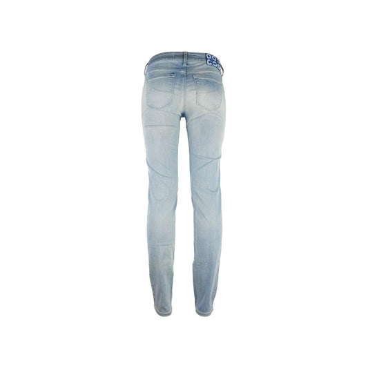 Blue Cotton Jeans & Pant