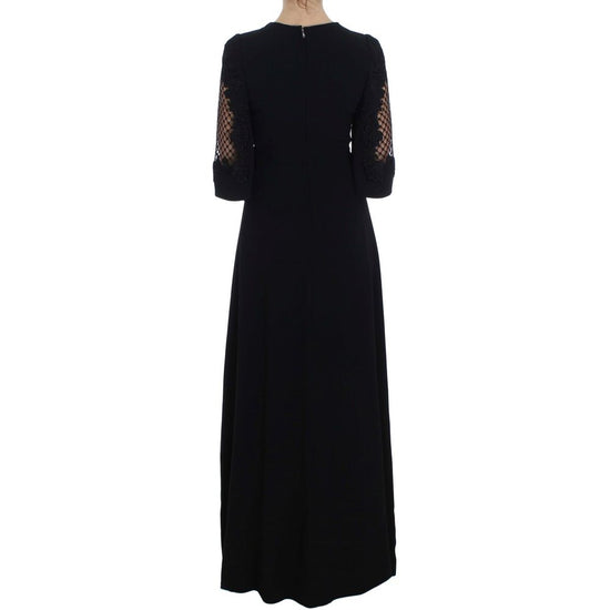 Black Wool Dress