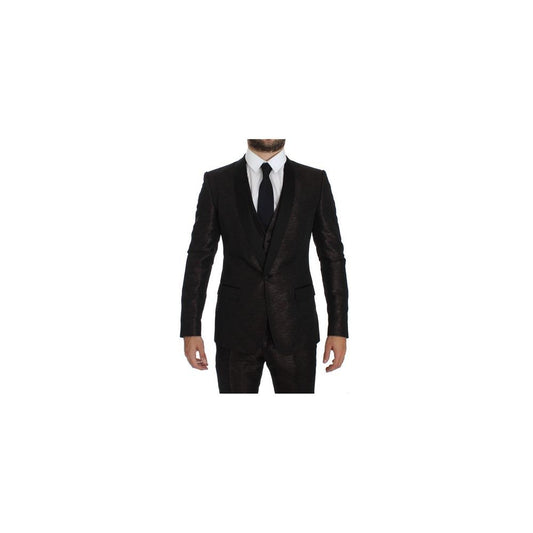 Bicolor Polyester Suit