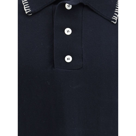 Polo Shirt with embroidery on the collar