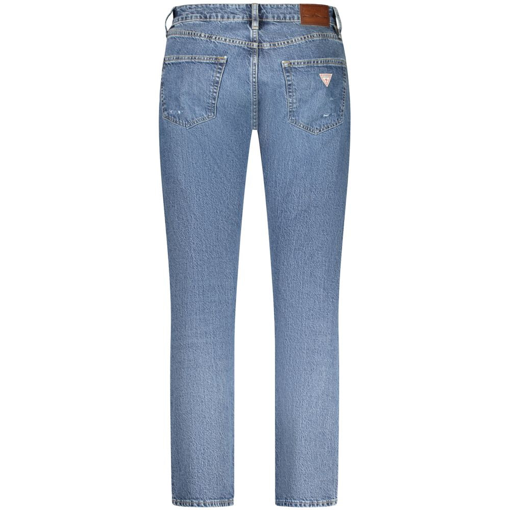 Blue Cotton Men Jeans