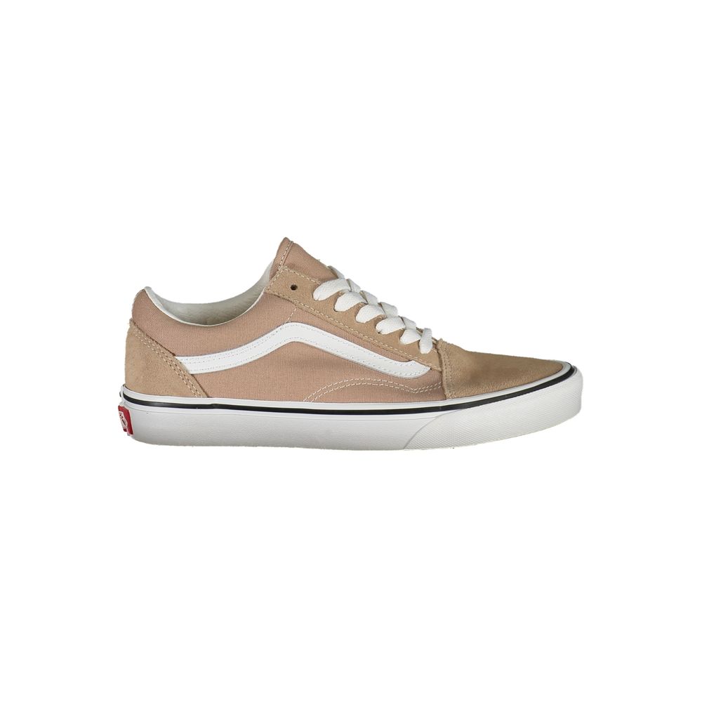 Beige Polyester Women Sneaker