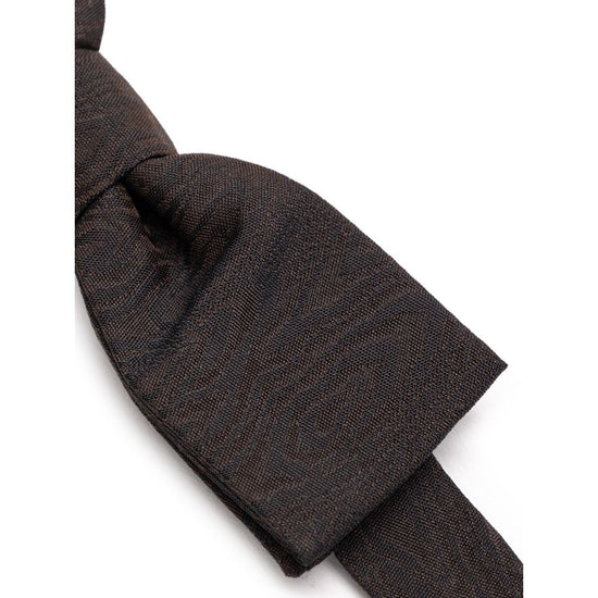 Brown Silk Ties & Bowty