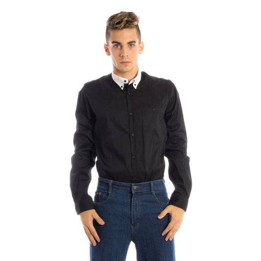 Black Cotton Shirt