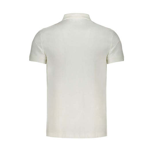 White Cotton Polo Shirt