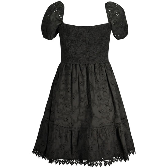 Black Cotton Women Dress