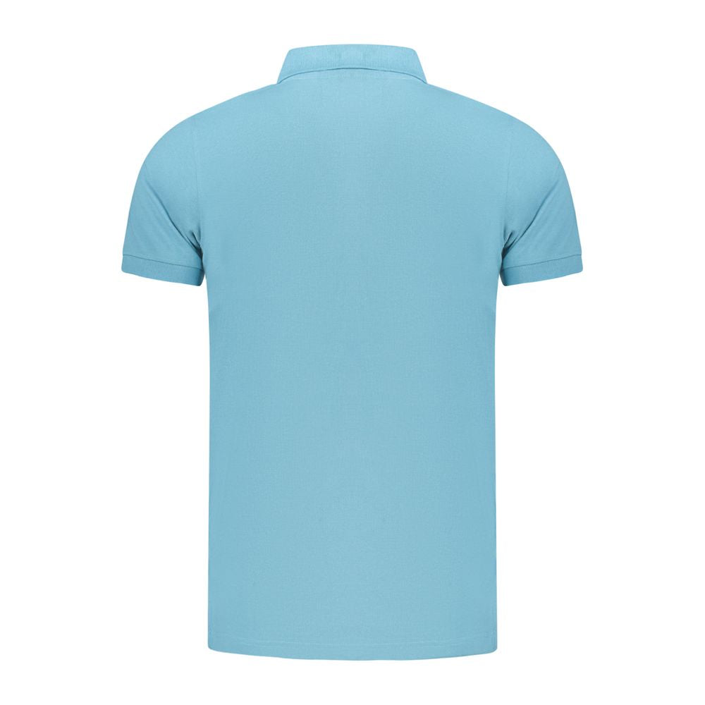 Light Blue Cotton Polo Shirt