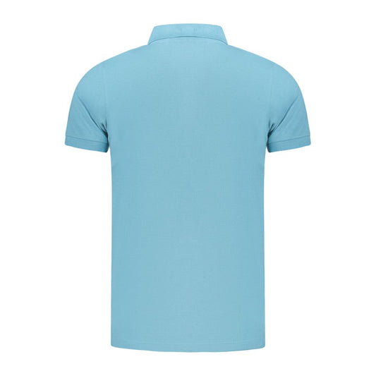 Light Blue Cotton Polo Shirt