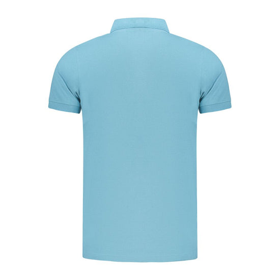 Light Blue Cotton Polo Shirt