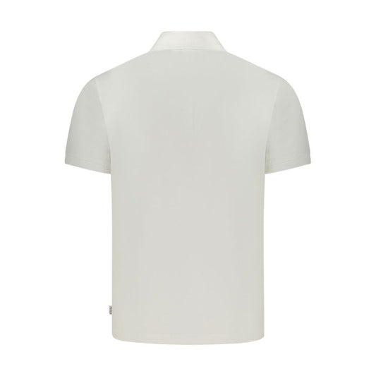 White Cotton Polo Shirt