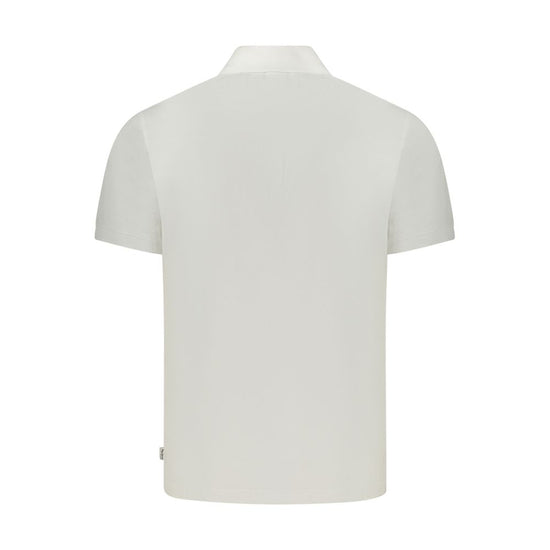 White Cotton Polo Shirt