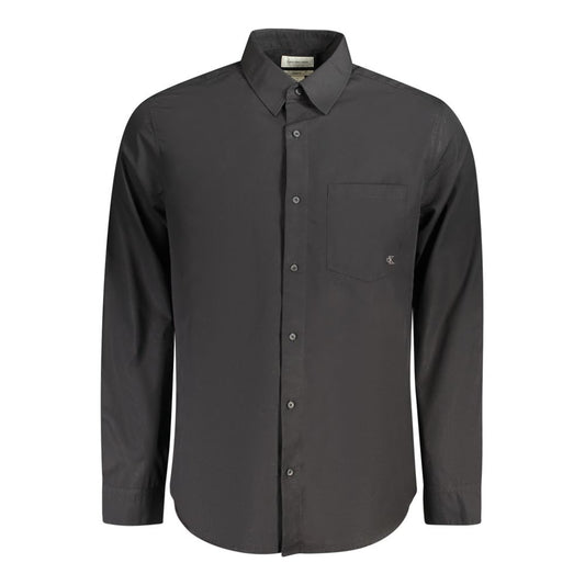 Black Cotton Shirt