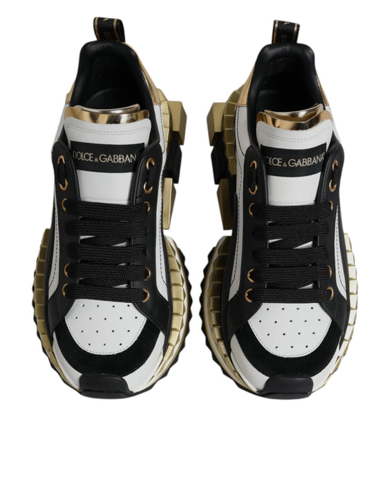 White Gold Black SUPER KING Sneakers Shoes