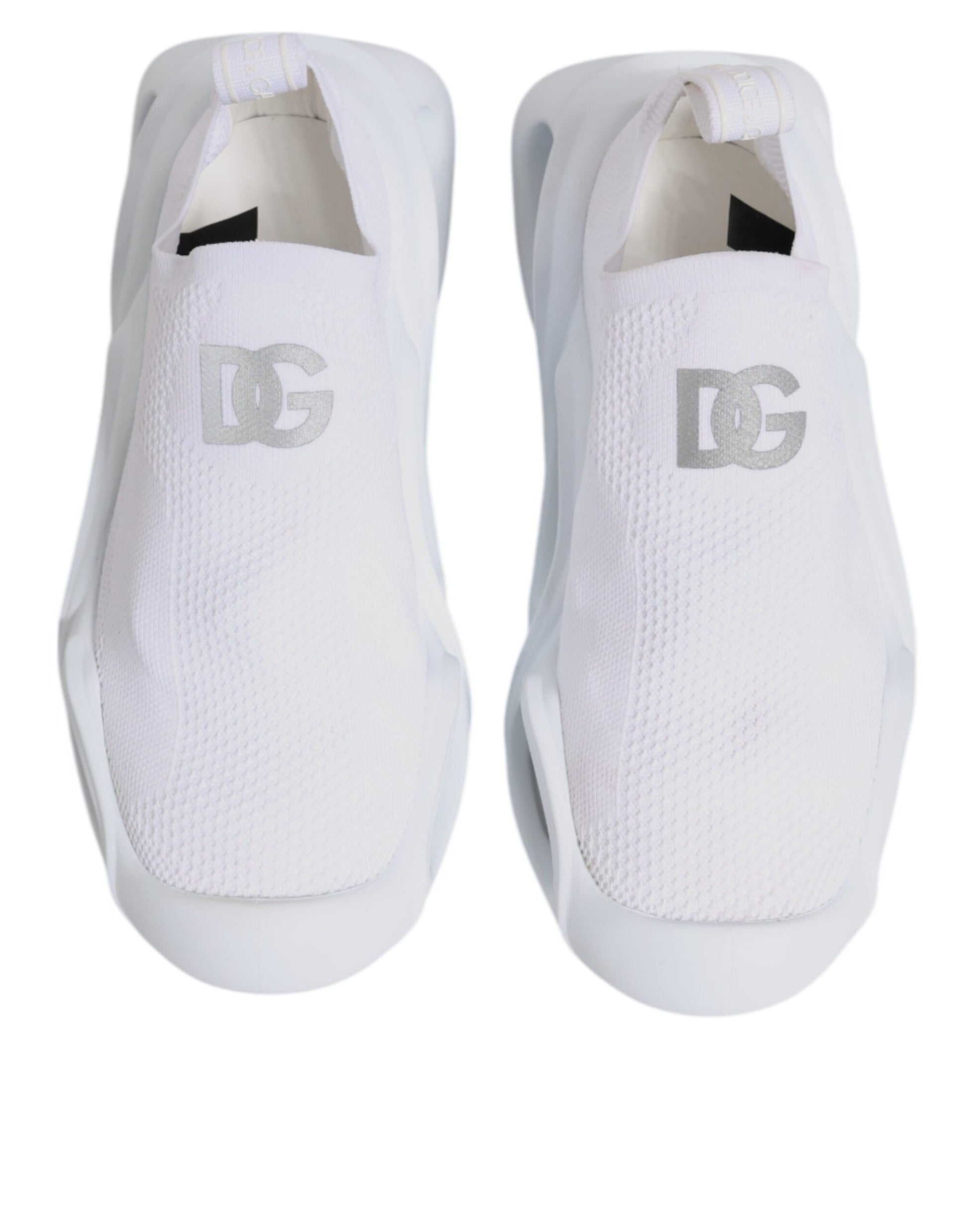 White Slip On Wave Low Top Sneakers Shoes