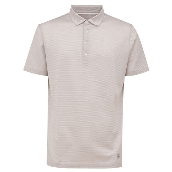 White Cotton Polo Shirt