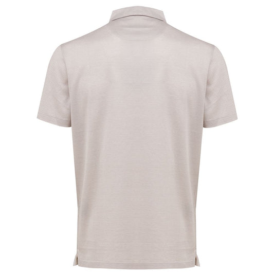 White Cotton Polo Shirt