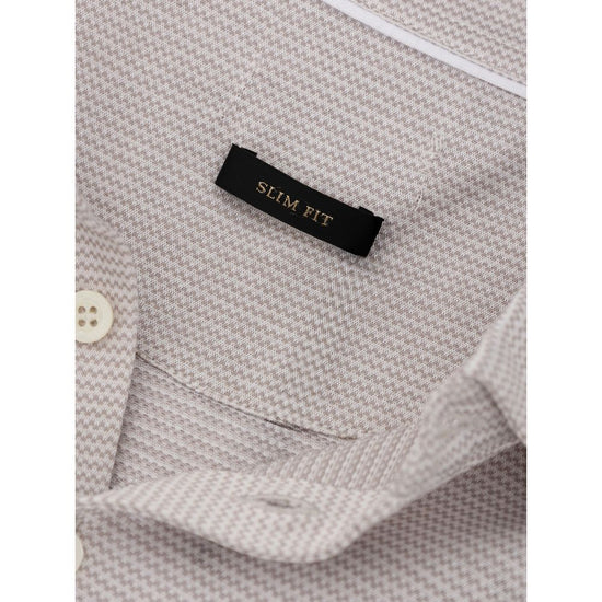 White Cotton Polo Shirt