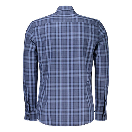 Light Blue Cotton Men Shirt