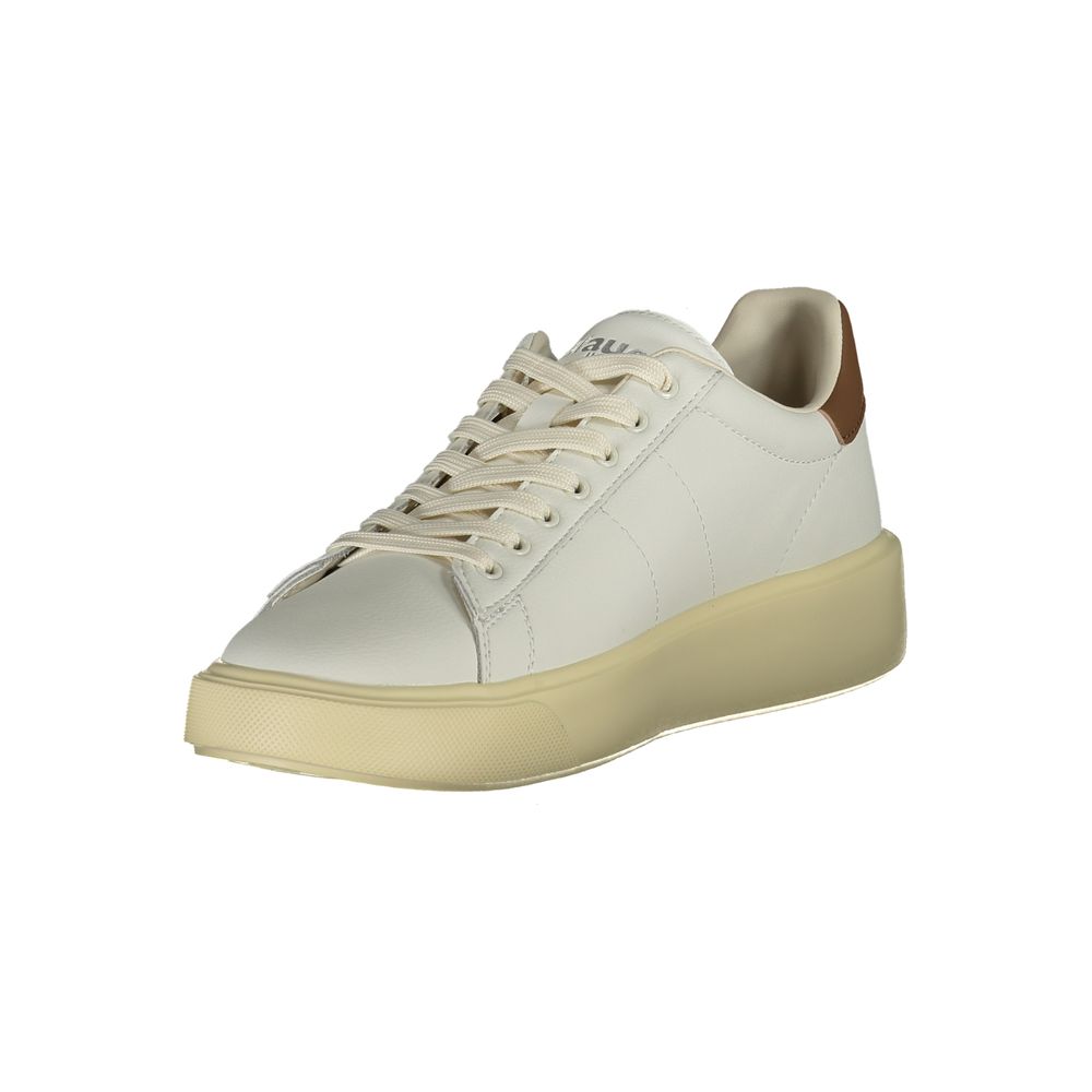 White Leather Men Sneaker