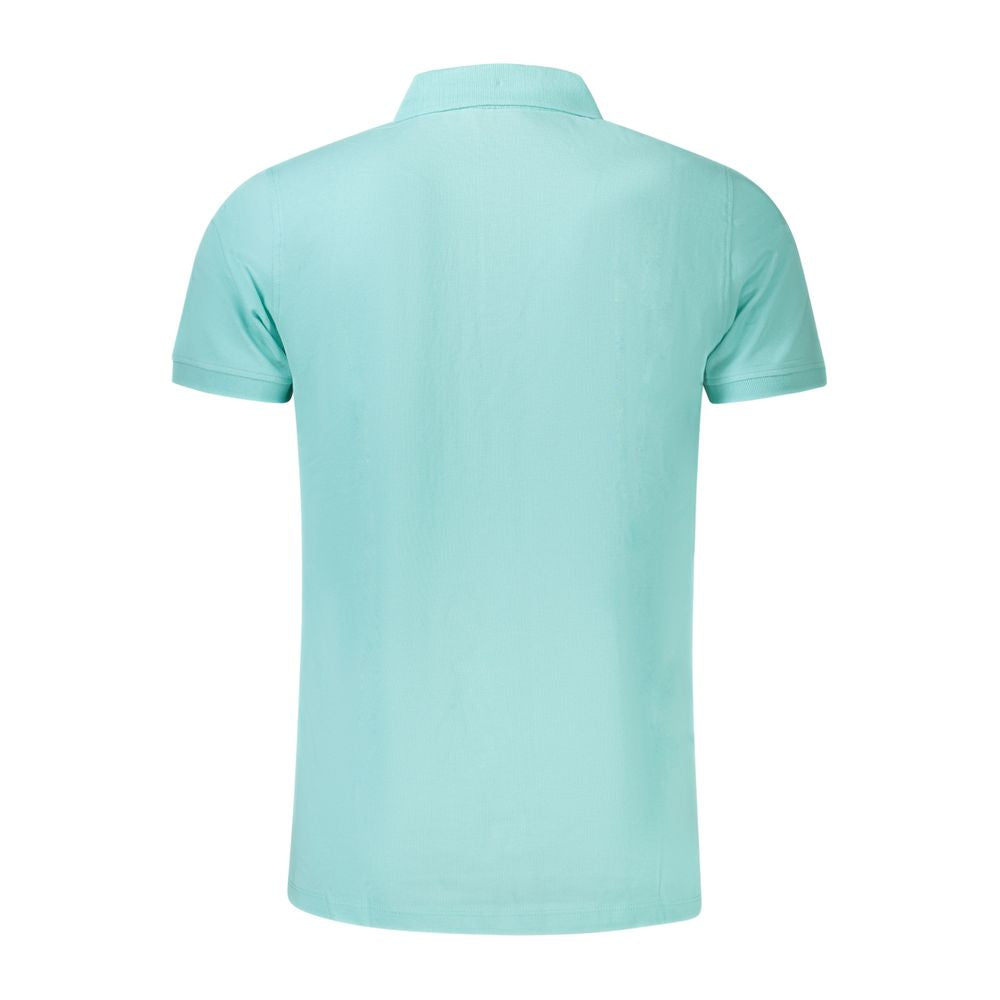 Light Blue Cotton Polo Shirt