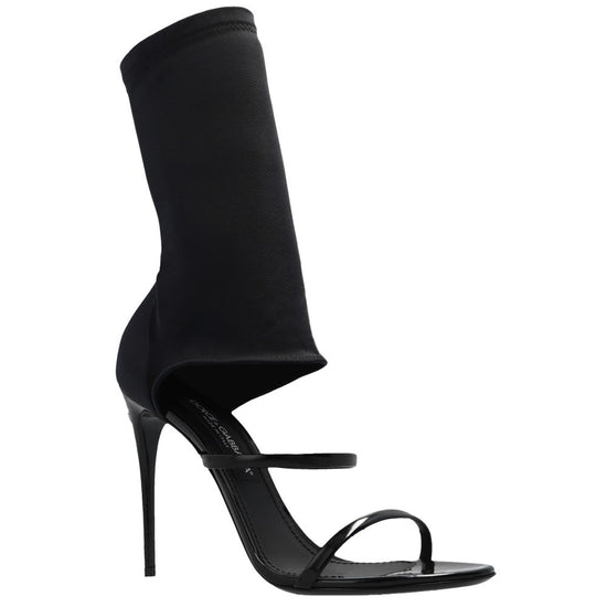 Black Nylon Sandal