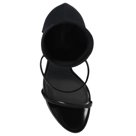 Black Nylon Sandal